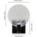 Wandleuchte Wandleuchten nordische moderne Kristall-Wandlampe kreativer Nachthintergrund personalisierte Wandlampe Lichter die mit warmweißem Licht des Spiegels kompatibel sind Color : Warmligh - BWXEQA37
