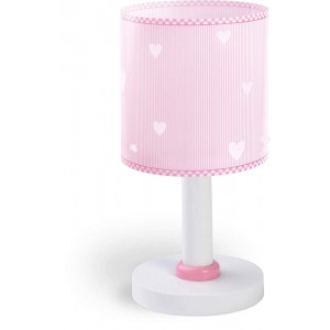 Dalber 62011S Sweet Dreams Tischlampe Plastik rosa 15 x 15 x 29 cm - BQEQU8K9