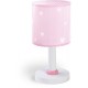 Dalber 62011S Sweet Dreams Tischlampe Plastik rosa 15 x 15 x 29 cm - BQEQU8K9