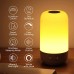 Winees Alexa Lampe WiFi Mehrfarbrig Nachttischlampe Berührungssteuerung dimmbare Nachtlicht mit Alexa Google Home Nachttischlampe für Schlafzimmer Wohnzimmer - BYCCE1E5