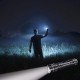 Hama LED Taschenlampe Professional fokussierbar mit Clip 3 Lichtmodi gummiert ideal für Outdoor Werkstatt Kfz Camping inkl. AAA Batterien 330 Lumen schwarz - BVQYVV83