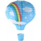 Rainbow Heißluftballon Deckenleuchte Papier Laterne Lampe Blau - BHCHKV43