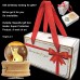 3D K9 Kristall Ball Nachtlicht LED Lampe mit Spieluhr Buchenholz Glas Deko Wohnzimmer Geschenke für Frauen und Männer Geburtstag Valentinstag Muttertag Weihnachten Geschenkbox Paket Katzen - BMXKQA2M