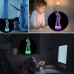 3D LED Superheld Nachtlicht Optical Illusion Lampe 16 Farben Dimmbar USB Powered Touch Control mit Crack Base + Fernbedienung für Jungen Mädchen KinderGeburtstagsgeschenk Iron Man - BVPRYMBQ