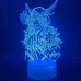 Led Nachtlicht Lampe Usb World Of Warcraft Kinderzimmer Dekoration Kinder Geburtstagsgeschenk Wow Sylvanas Windrunner 3D Optische Lampe A-1983 - BGSYCDWH