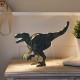 Lights4fun 27er LED Nachtlicht Holz Dinosaurier Velociraptor Nachttischlampe 24cm Nachtlicht Kinderzimmer Deko - BUMPA765