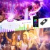 Starnacht Projektor Stimmungslampe Farbwechsel-Musik Player Nachtlicht Projektor für Kinder Erwachsene Schlafzimmer Wohnzimmer Partydekoration mit Fernbedienung - BKROJND8