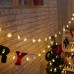 Weihnachten LED Lichterkette,FeiliandaJJ 1.5M 10 LED Schneeflocken Form Kinderzimmer Deko Lichterkette Batterie LED Licht für Zimmer Innen Weihnachten Party Hochzeit DIY Gelb - BHYSKE2J