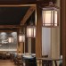 Mlight Chinesische Laternen antike mit handgeschnitzte Laternen kronleuchter kammern E27 Schlafzimmer Cafeteria mädchenzimmer Foyer - BJSYBW4K