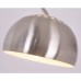 ZAJ Stehlampe Silber gebürstet LED Lesen Handwerk & Task-Stehleuchte Freistehende Moderne Pole Light mit justierbarem Gooseneck Tall Stehleuchte Color : Silver - BMCHP95N