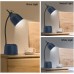 ANUGU Dimmbare LED-Schreibtischlampe mit Touch-Steuerung 3 Farbmodi augenschonende Lesetischlampe Nachtlicht für Schlafzimmer Wohnheim Style1 Yellow - BAEKD1D3