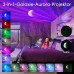 LED Sternenhimmel Projektor Nordlicht Projektor mit 14 Beleuchtung-Effekten & Fernbedienung Projektor Nachtlicht mit White Noise & Timer für Kinder Erwachsene Zimmer - BIPPT397