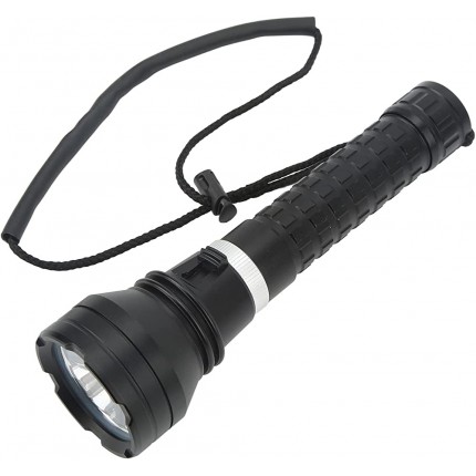 Aoutecen Unterwasser-Taschenlampe IPX8 wasserdichte leichte LED-Tauchtaschenlampe aus Aluminiumlegierung für Unterwasser - BDGUG4A7