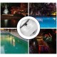 Generisches LED-Solar-Schwimmlicht Teich Schwimmbecken Bunte Balllampe Badespielzeug A - BSWKW46W