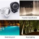 GUODDM Gartenscheinwerfer Teichlandschaftslichter 10W LED Unterwasserbeleuchtung Scheinwerfer Springbrunnen Pool IP68 Wasserdichter Oberflächenmontierter Unterwasserscheinwerfer - BXVQXJWK