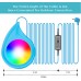 LED Poolbeleuchtung Unterwasser für Aufstellpool 10W RGB Dimmbar Farbwechselnde Einhänge Poolscheinwerfer mit APP-Kontrolle Kompatibel für Stahlrahmen & Stahlwandpool,IP68 Wasserdicht,8m Kabel,12V - BJCRFMNA