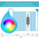 LED Poolbeleuchtung Unterwasser für Aufstellpool 10W RGB Dimmbar Farbwechselnde Einhänge Poolscheinwerfer mit APP-Kontrolle Kompatibel für Stahlrahmen & Stahlwandpool,IP68 Wasserdicht,8m Kabel,12V - BJCRFMNA