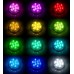Lunartec Poolbeleuchtung: 8er-Set RGB-LED-Unterwasserleuchten mit Fernbedienung IP68 Pool LED - BPKDT4DN