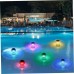 Schwimmender Pool Licht wiederaufladbar LED -Leuchtkugelkugelleuchten Solar -Schwimmpool -Leuchten Farbwechseln schwimmender Lichtkugeln für Schwimmbad Badewanne Gartenpeich Party Haus zu Hause - BOSPGVKA