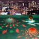 Schwimmendes Poollicht Wasserdichtes Badewannenlicht unter Wasser mit Fischmustern Projektionsteich Disco-Beleuchtung mit 6 Modi und 4 Farben für Badewanne Spa Pool Garten Rasen Partydekoration 0,5 W - BHDQAWA6