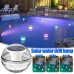 Solar-Schwimmbad-Licht wasserdicht wiederaufladbar LED schwimmend leuchtend dekoratives Licht für Pool Badewanne Party - BLYBUBBH
