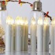 Aufun LED Weihnachtskerzen mit Fernbedienung 40 Stück Kabellos Kerzen mit Batterien Outdoor Weinachten für Weihnachtsbaum Weihnachtsdeko Hochzeitsdeko Party Feiertag Warmweiß - BBSZLKKD