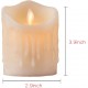 Bello Luna 3.9in Wiederaufladbare Kerze mit Fernbedienung Flammenlose geführte Teelichter für Party-Hochzeits-Weihnachten - BVFJCN92
