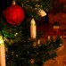 CCLIFE LED Weihnachtskerzen Kabellos Kerzen Dimmbar Weihnachtsbaumkerzen Christbaumkerzen mit Fernbedienung Timer Kerzenlichter,Lichtfrabe:warmweiss - BRJKTNWK