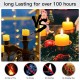 Koopower LED Kerzen 12 LED Teelichter elektrische batteriebetriebene Kerzen Tee Lichter flammenlose Kerzen für Tischdeko Wohnzimmer Weihnachten Ostern Hochzeit - BUUWOAAK