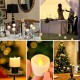 Koopower LED Teelichter 12 Stück Batteriebetriebene Realistische und Helle Elektrische Flammenlose LED-Kerzen Perfekt für Weihnachten Festivals Hochzeiten Warmweiß - BLFYSEH7