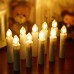 LARS360 40 Stück LED Kerzen Warmweiß Weihnachtskerzen Kabellos mit Fernbedienung Christbaumkerzen Flammenlose Lichterkette Kerzen für Weihnachtsbaum Weihnachtsdeko Feiertag - BOVFVK2D
