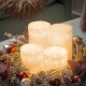 Pauleen 48009 Little Lilac Candle Wachskerze 2er Set Echtwachs LED Kerzen Warmweiß flackernde Flamme; Flieder Weiß - BJTGHA2K