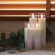 Rhytsing Weiß flammenlose Kerzen im Glas 4 Glaswindlichter mit Batterien und Fernbedienung enthalten - BUGOOJV1