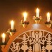 UISEBRT 30er LED Kerzen mit Fernbedienung Warmweiß Weihnachtskerzen Kabellos Flammenlose Weihnachtsbaum Kerzen Lichterkette Kabellos mit Batterien Timer für Weihnachtsdeko Party Hochzeit - BAGCE28M
