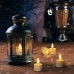 ZIYOUDOLI Wiederaufladbares Teelicht mit Fernbedienung Led Teelichter Flackernde Flammenlose Kerzen mit Timer,Geeignet für Weihnachten Weihnachtsbaum Ostern Hochzeit Party [6 Stück,] - BDPZNKKN