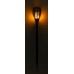 Luminea Gartenfackel: 2er-Set LED-Gartenfackeln,realistisches Flammenflackern,2.000-mAh-Akku LED Fackeln - BCDWY8QE
