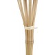 Relaxdays Gartenfackeln 10er Set Bambus Ölfackeln für draußen Outdoor Fackeln mit Ersatzdocht Höhe: 50 cm Natur - BXDNGAWN