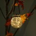 WYNA Solarhängeleuchte Hängesolar Weckglas Deckel Lampe Riss Flasche Dekorative Laterne Beleuchtung für Garten Balkon Yard Party 10er-Pack - BAPAD27A