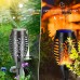 ZEYXINH Solarleuchten für Außen Garten 6 Stück 12 LED IP65 Wasserdicht Fackel Solarlampe mit Realistischer Flammeneffekt für Außen Gartenfackeln Halloween Gärten Weg Hinterhöfe Rasen - BVNBW3EB